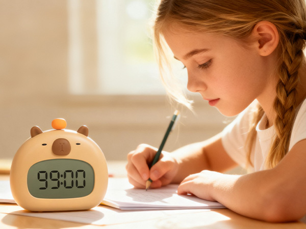 Desk alarm clock