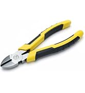 8-Inch Heavy Duty Diagonal Cutting Pliers, 50CrV Steel with 65HRC Hardened Cutting Edges, Bi-Mate...