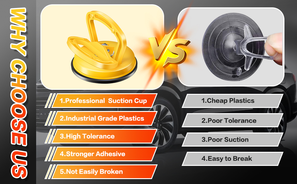 Car Dent Puller 3 Pack Dent Puller