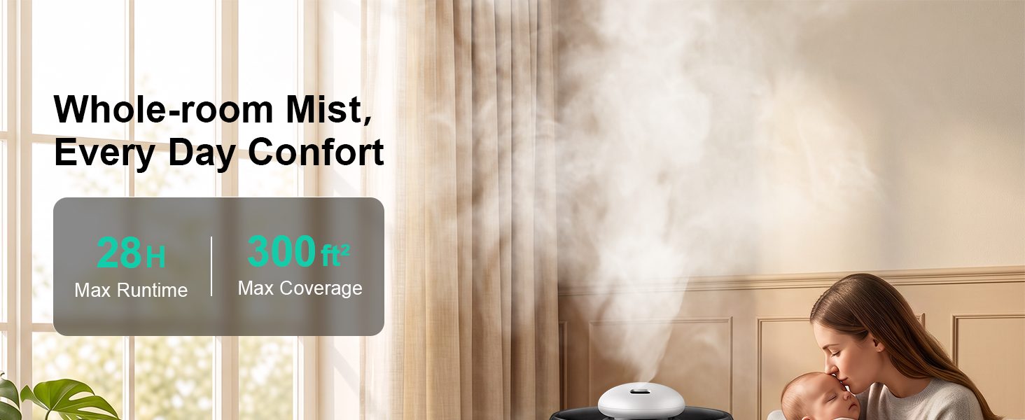 Humidifier whole room mist cool mist humidifier