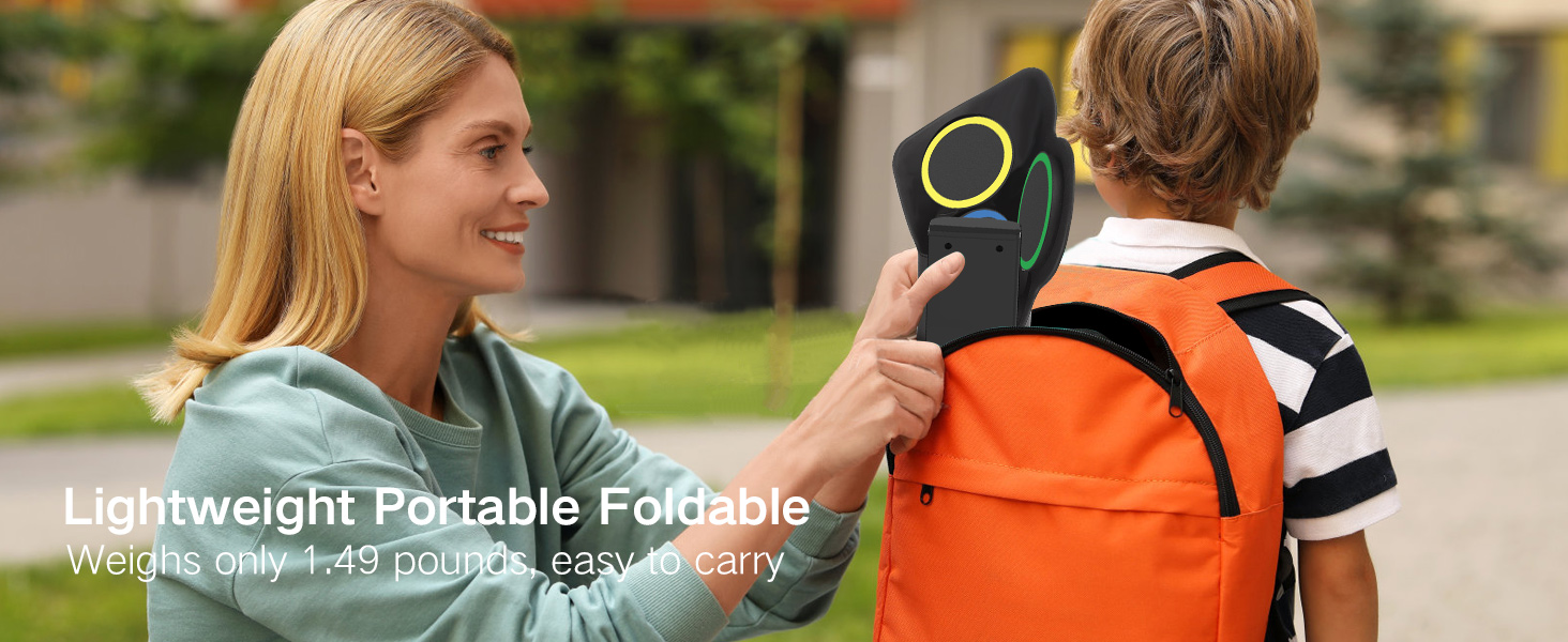 Electronic Drum Pad lightweight portable folding