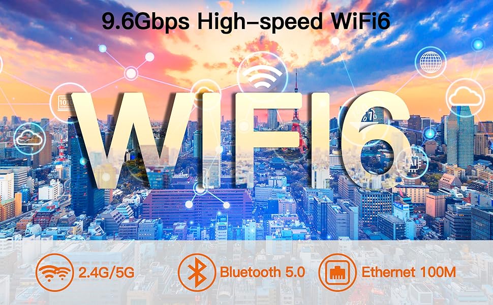 POWERFUL WIFI6 ANDROID TV BOX BT 5.0