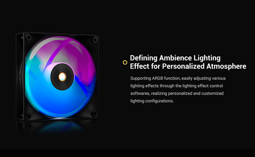 Ocypus Delta F12 ARGB Cooling Fan 3IN1