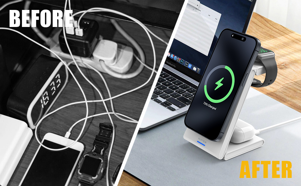 foldable wireless charger