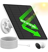 Solar Panel for Google Nest Camera, Solar Panel for Google Nest Camera Outdoor or Indoor (Battery...