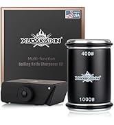 XUDAKAIXIN Rolling Knife Sharpener - Multi-Angle Luxury Sharpening Kit with Extra Replacement Hea...
