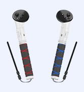 AMVR Handle Attachments Compatible with Meta/Oculus Quest 3 Controller Accessories, Controller Ex...