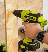 SnapFresh 20V Cordless Drill Set