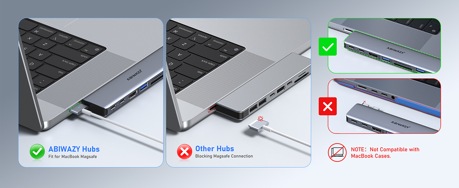 USB C Hub Multiport Adapter