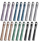 FASTPRO 18-Pack Pen Light, Aluminum LED Penlights with Batteries Included &amp; Pre-Installed, Pocket...