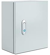 Steel Electrical Junction Box, Indoor&amp;Outdoor Electrical Enclosure Box, Wall Mounted Waterproof&amp;D...