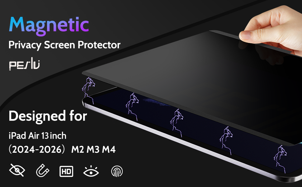 ipad air 13 privacy screen protector 2024
