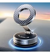 Viccux 2025 Upgraded [Nano Gel+Vacuum Suction] Car Phone Holder for MagSafe, 360° Adjustable &amp; 24...
