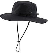 Connectyle Mens Waterproof Sun Hat Outdoor UPF 50+ Boonie Hat for Fishing Hiking