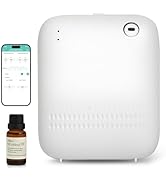 MQLMF Waterless Diffuser,Wireless Essential Oil Battery Operated,2000 Sq Ft,Safety Lock,Quiet,Blu...