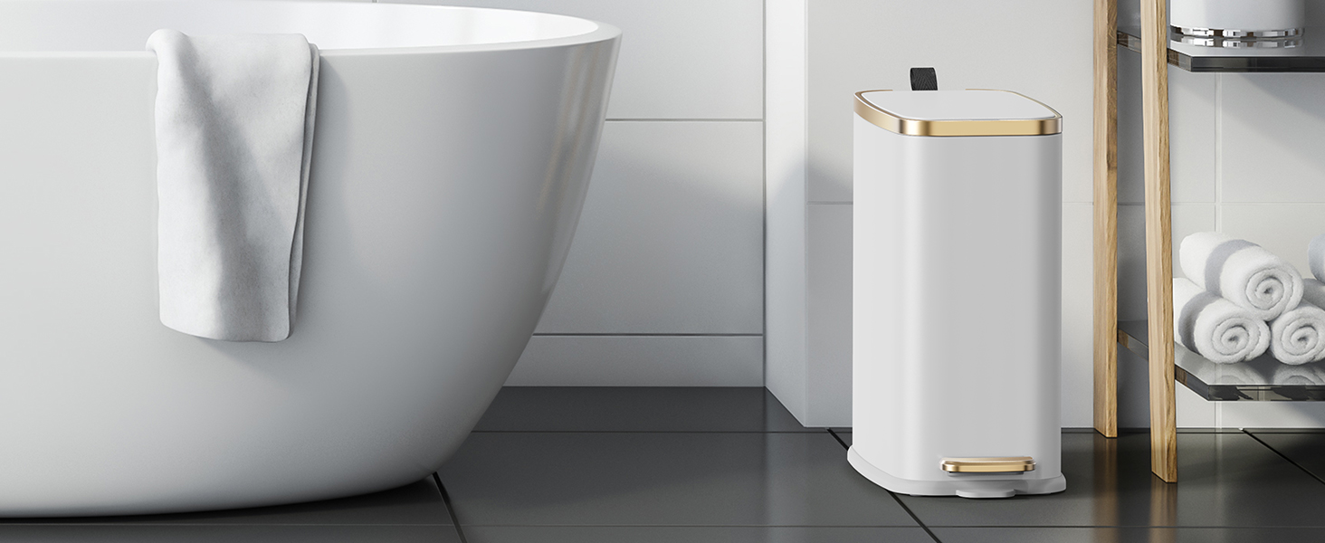 Small trash can with lid for Bathroom