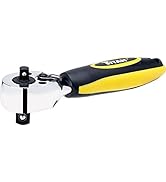 Titan 11050 1/4-Inch and 3/8-Inch Dual Drive x 5-1/2-Inch 72-Tooth Dual Head Stubby Ratchet