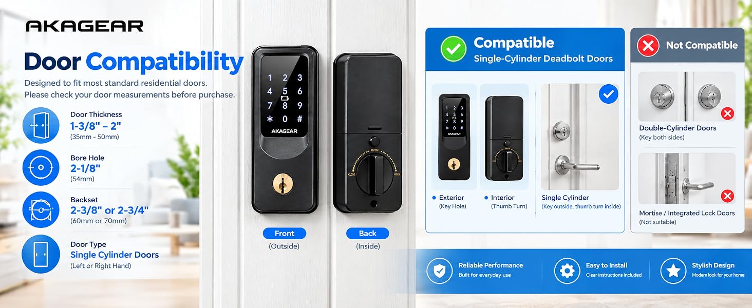 akagear door lock