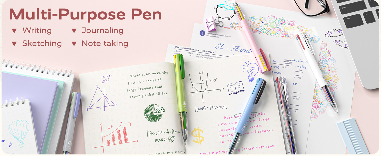 different color pens color changing pens