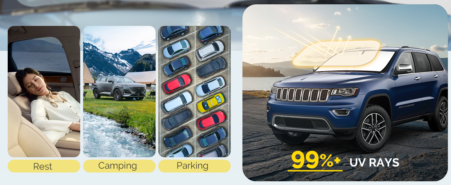 Jeep Grand Cherokee Sunshade