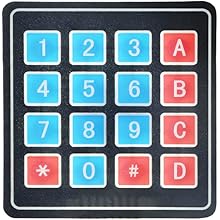 4x4 Soft Matrix Keypad