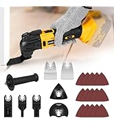 Oscillating Multi Tool Compatible with Dewalt 20V MAX Battery(Battery Not Included), Cordless Osc...