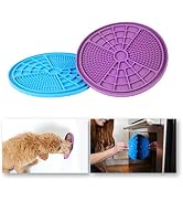 Hyper Pet IQ Treat Mat Dog Lick mat with Suction Cup, Lick mat for Dogs or cat Lick mat