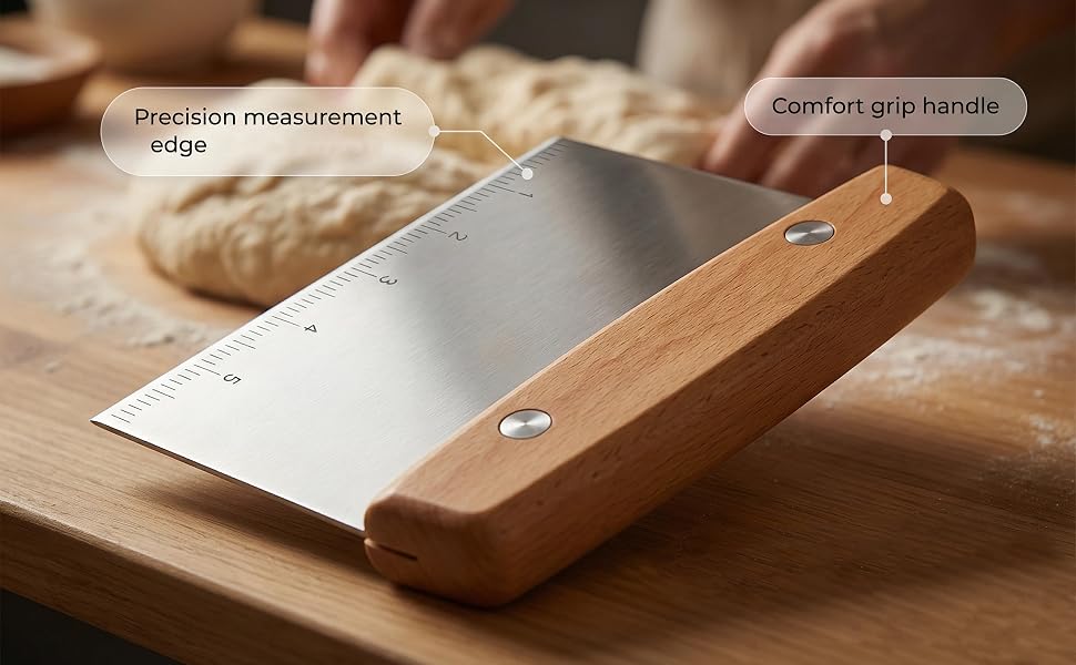 dough cutter bench scraper kitchen food scraper scraper tool