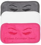 FRCOLOR Tools 3pcs tool fabric forehead pad lash extension forehead supports eyelash extension su...