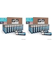 Rayovac Combo Pack 72x AA and 72x AAA Batteries (144Count), Double A and Triple A Alkaline Battery