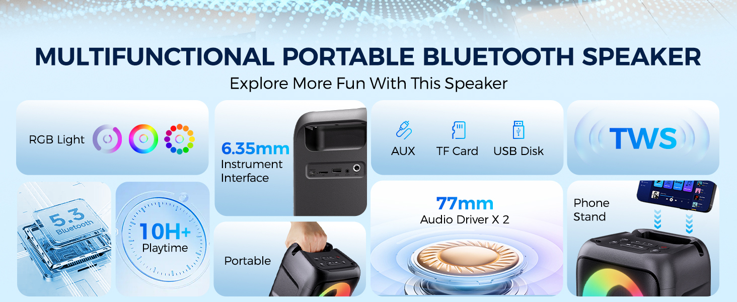 portable bluetooth speakers bluetooth speakers wireless wireless speakers with bluetooth gym speaker