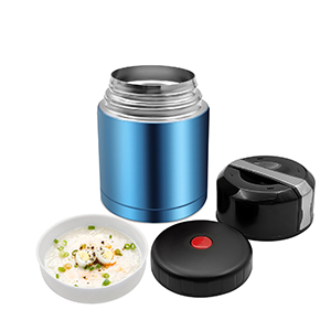 Blue Food Jar