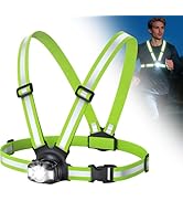 Dawinga Running Lights for Runners, 500 Lumens Running Light with 45° Adjustable Beam, 6 Modes &amp; ...