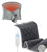 Weighted heating pad belt bundle