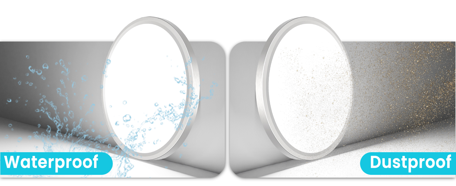 Durable Safe Flush Mount Ceiling Light