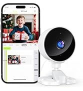 YOTON 1080P Indoor Security Camera for Baby Monitor, Pet Camera with Night Vision, 2-Way Audio, M...