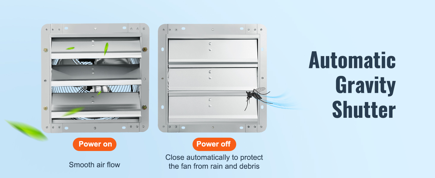 wall exhaust fan