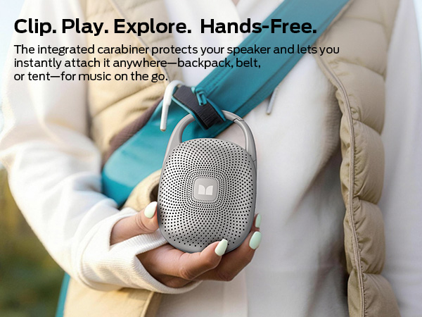 clip on bluetooth speaker