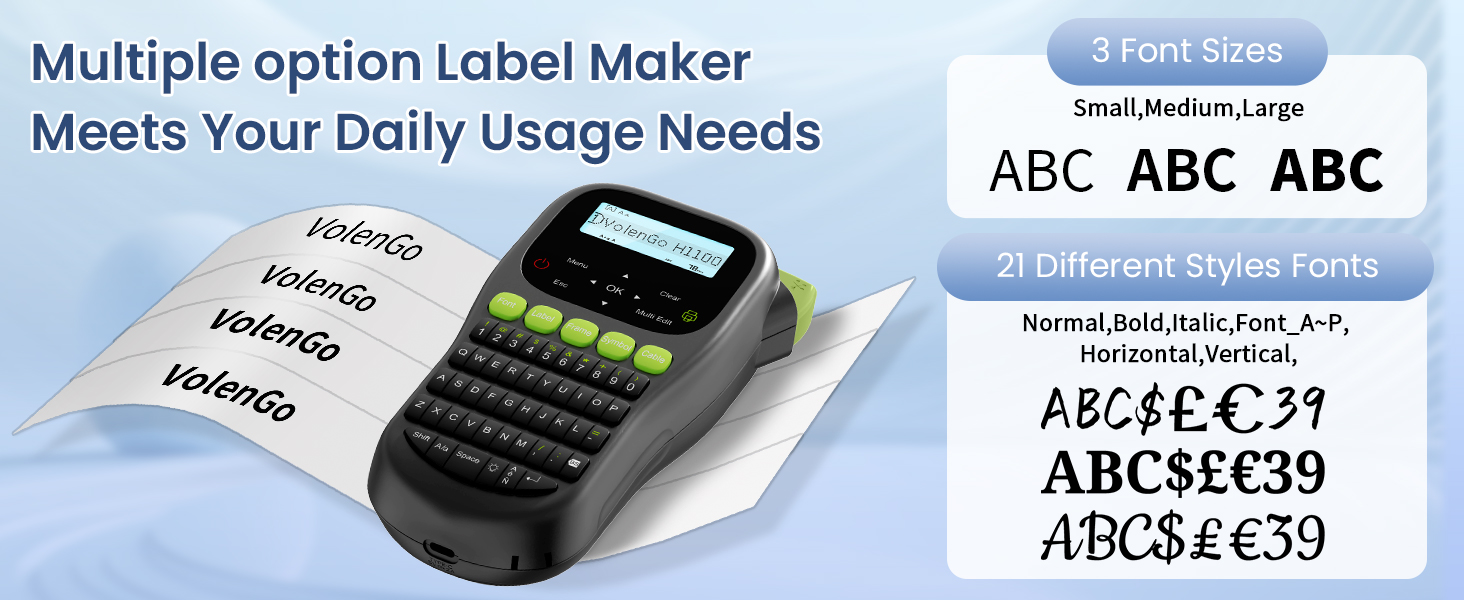 label machine