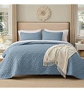 Bedsure Quilts Queen Size - Lightweight Bedspreads Queen Size with Lucky Star Quilting, Soft Quil...