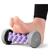 ZanLLW Foot Roller for Plantar Fasciitis Relief, Manual Deep Tissue Foot Massager for Circulation...