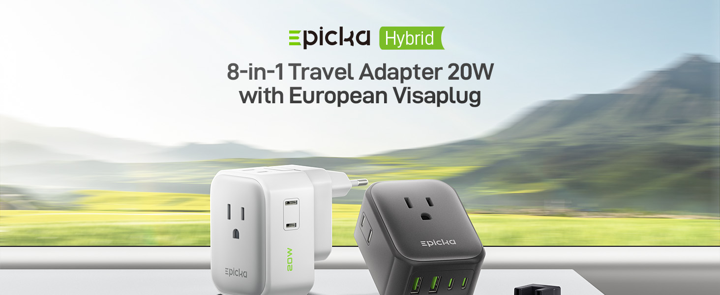 european travel plug adapter charger travel essentials for men women girl