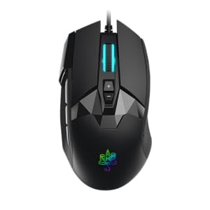 MOJO pro performance silent gaming mouse, wired gaming mice, gamer mouse silent, fully customizable