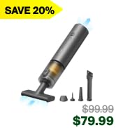 HOTO Handheld Car Vacuum Cleaner Cordless, 4-in-1 Portable Mini Vacuum with 20000Pa Strong Suctio...
