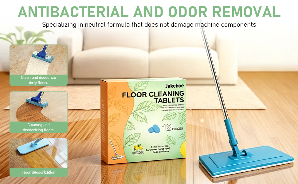Floor Cleaner Tablets,antibacterial,and odor removal