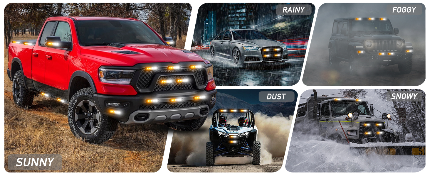 emergency vehicle lights