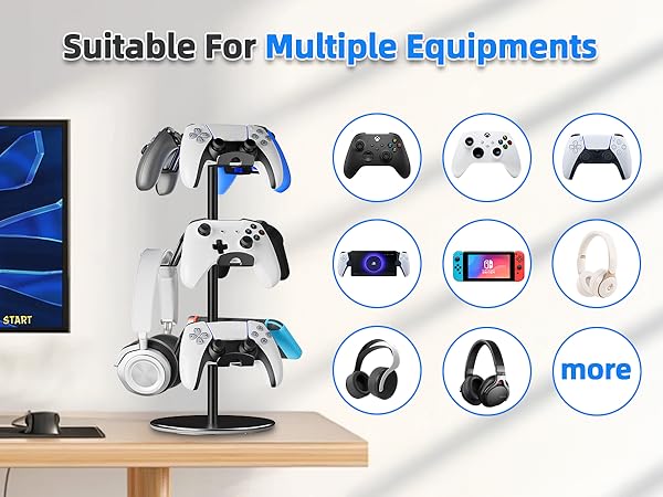 Gaming Controller Headset Holder for Gaming Accessories