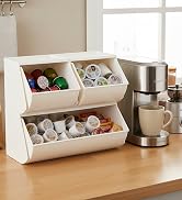 coffee bar accessories organizer box