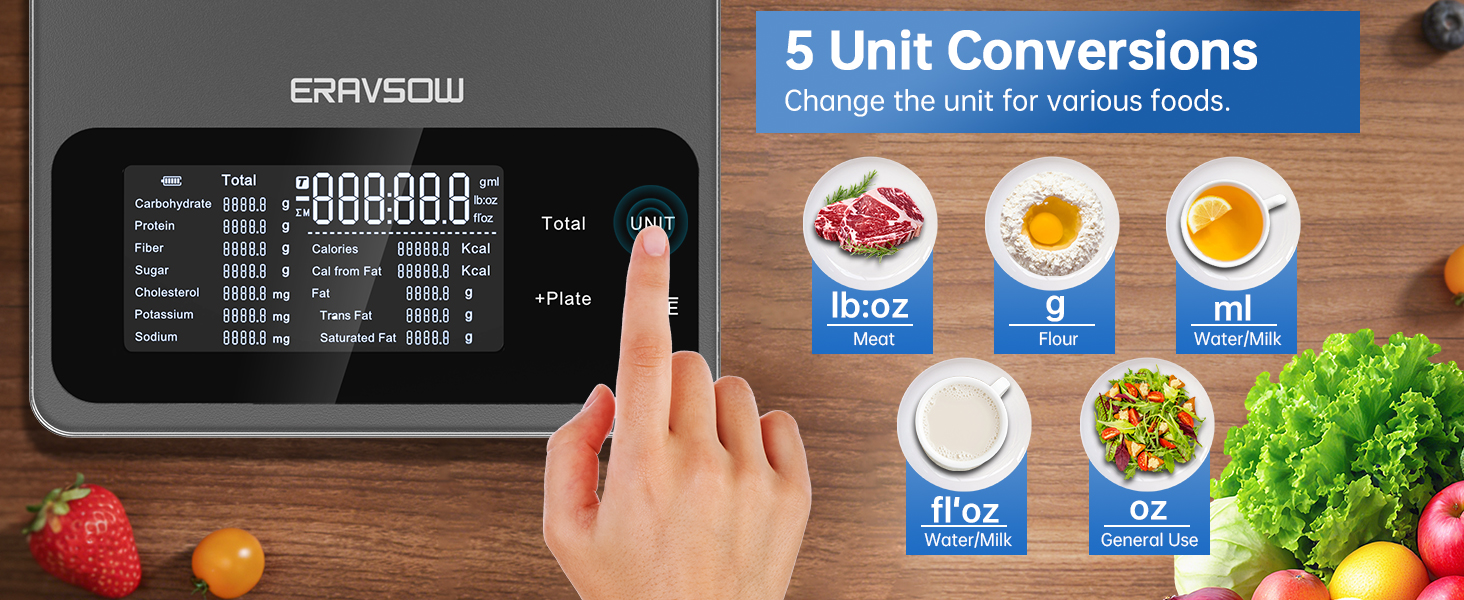 Scale with Nutritional Calculator