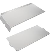 BMMXBI Drip Pan and Stainless Steel Grease Drip Tray Liners Kit for Traeger Pro 34 Series Pellet ...